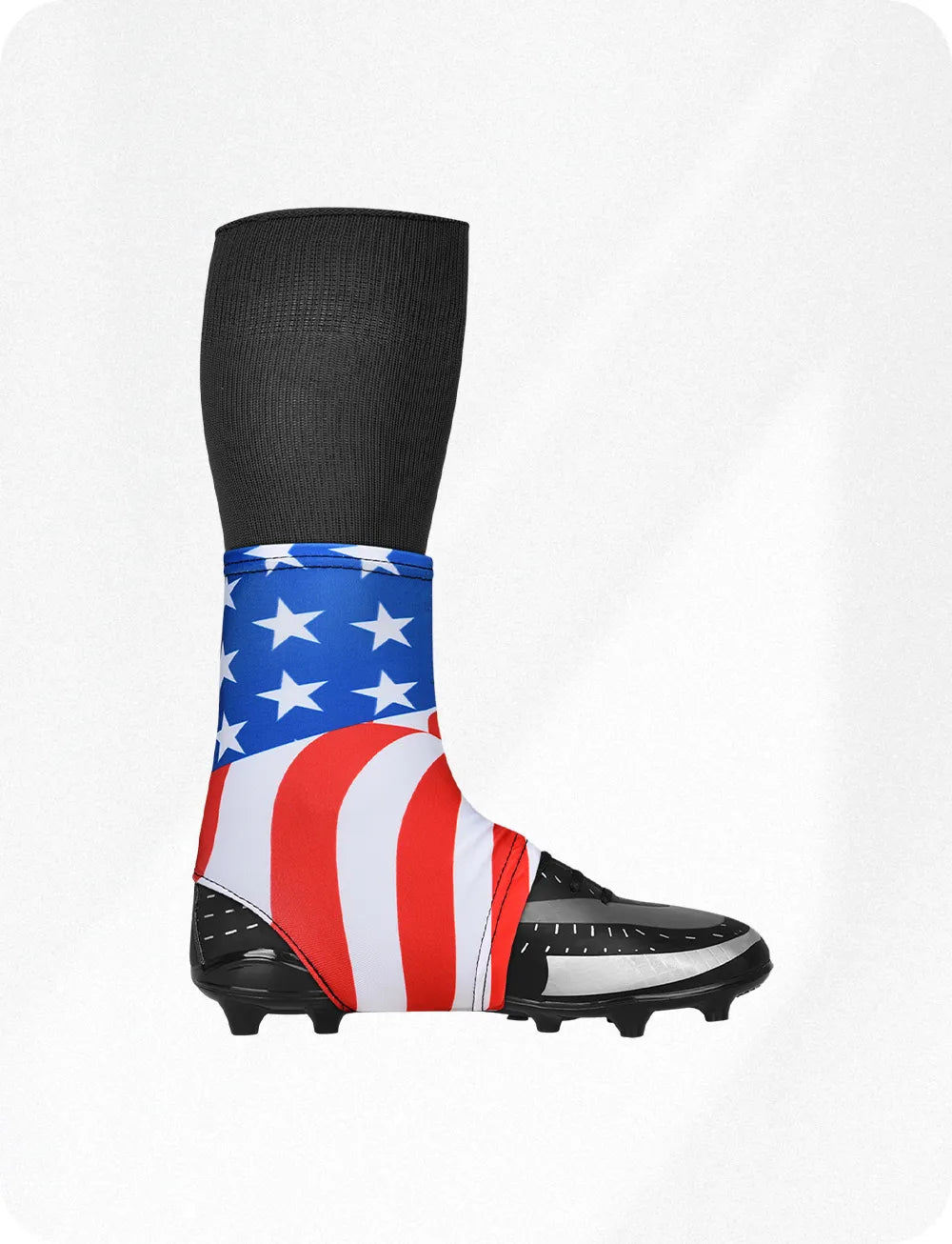 Spats Cleat Men & Boys Football Covers usa Flag