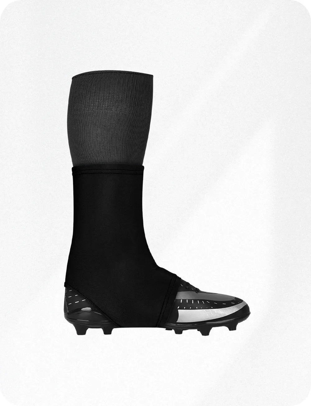 Spats Cleat Men & Boys Football Covers Black