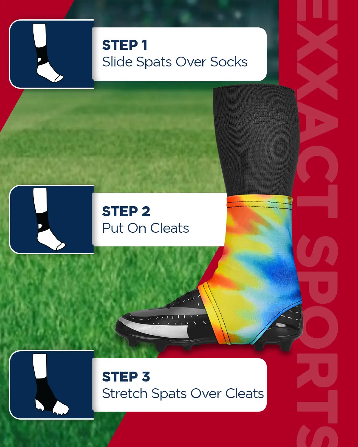 Spats Cleat Men & Boys Football Covers | ExxactSports