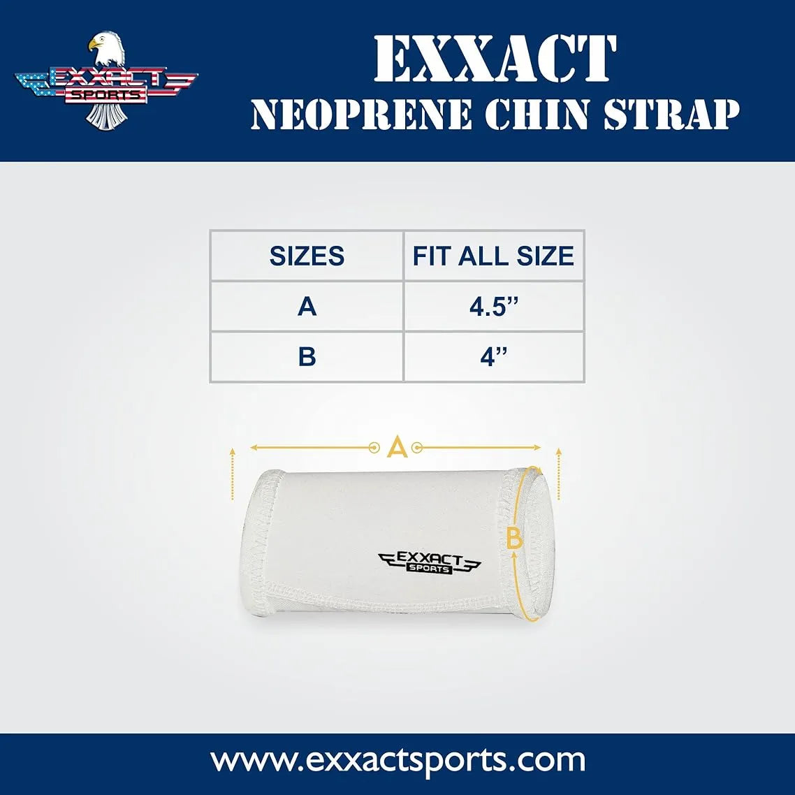 football chin strap protector black