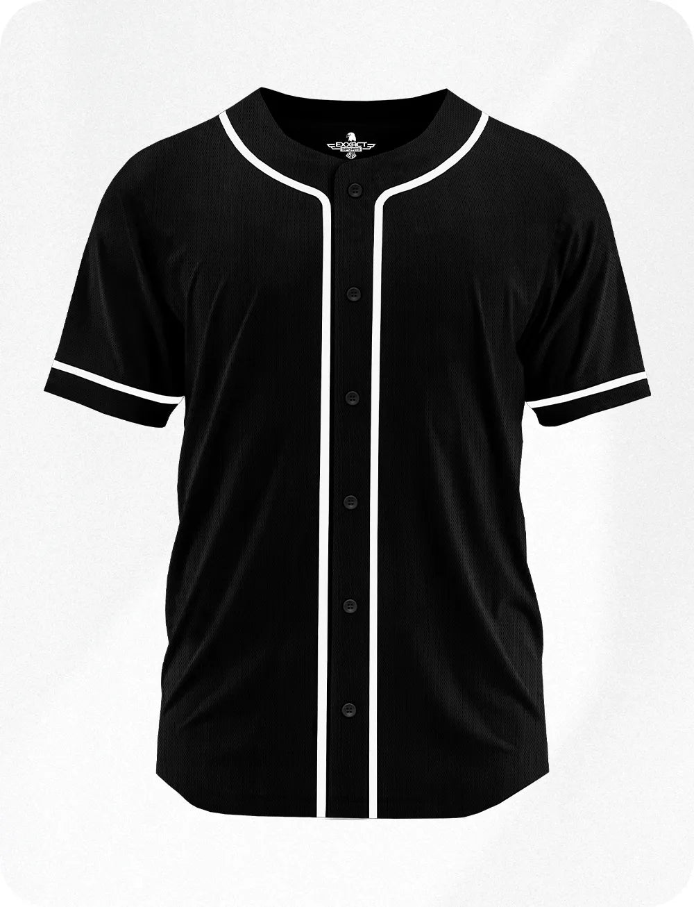 Baseball Jersey Button Down Plain Men, Women (Adult)