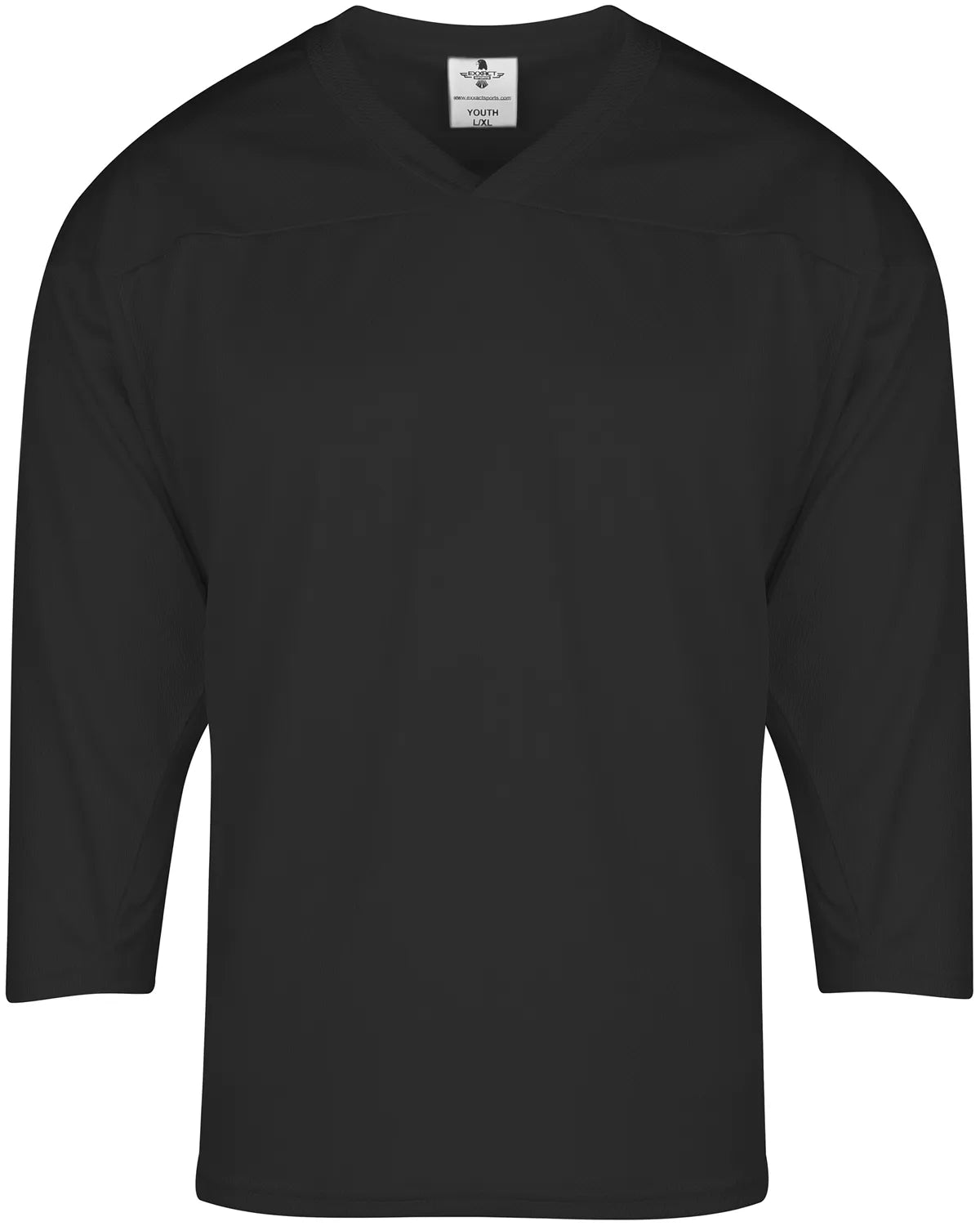 Men's Black Hockey Practice Jerseys (Adult)