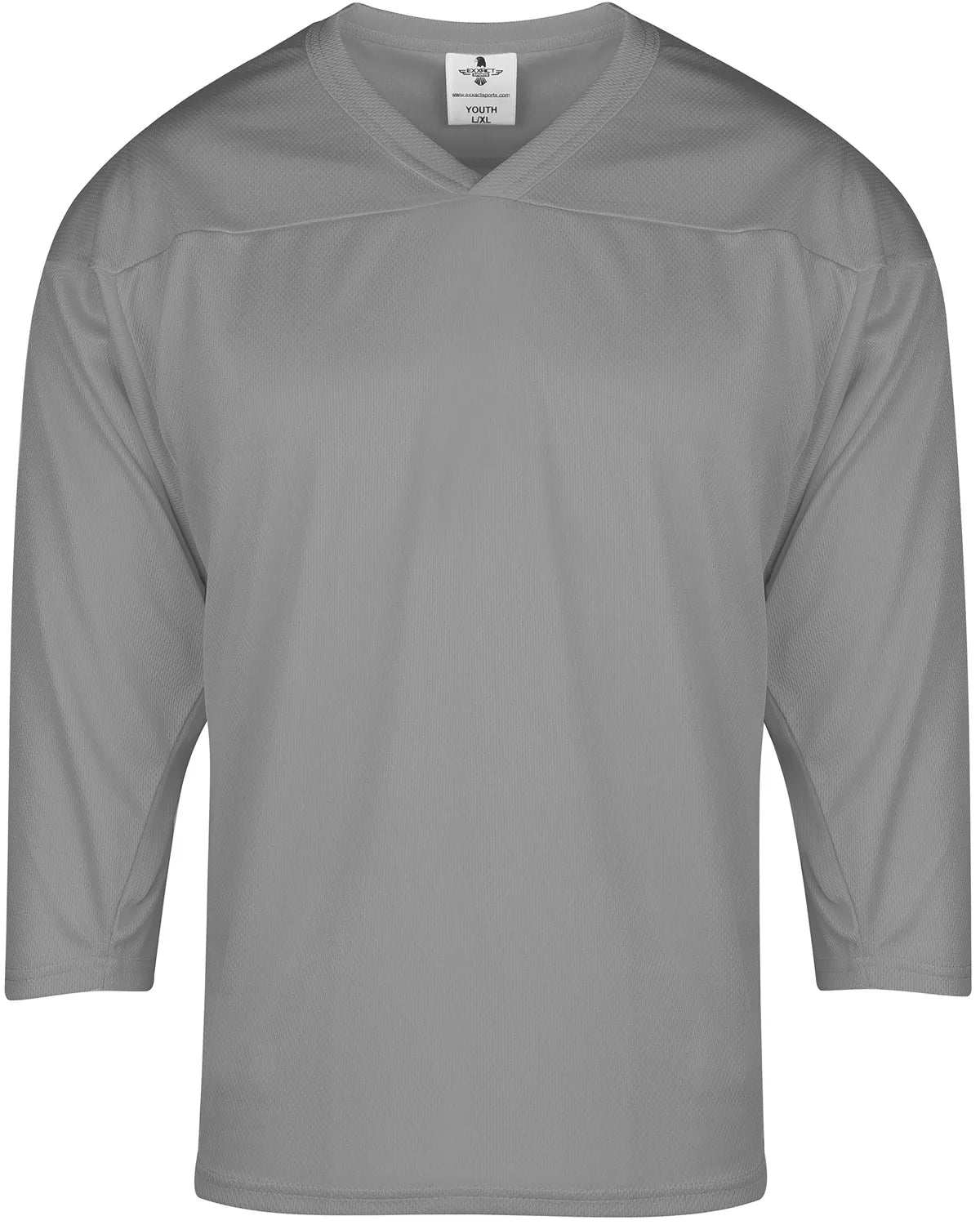 Men's Silver Hockey Practice Jerseys (Adult)