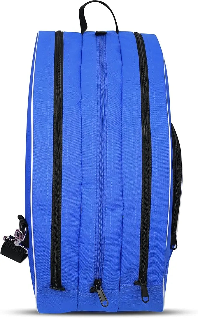 Royal Blue Ice Skate Bag with Adjustable Shoulder Strap