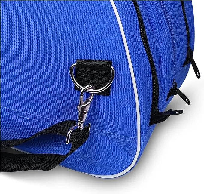 Royal Blue Ice Skate Bag with Adjustable Shoulder Strap