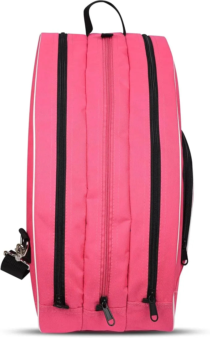 Pink Ice Skate Bag with Adjustable Shoulder Strap