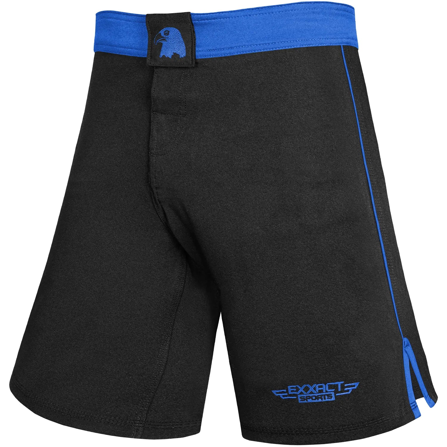 Men's MMA Shorts, IBJJF Ranked No Gi BJJ Jiu Jitsu Shorts for Grappling, Boxing, Cross Training (Royal Blue)