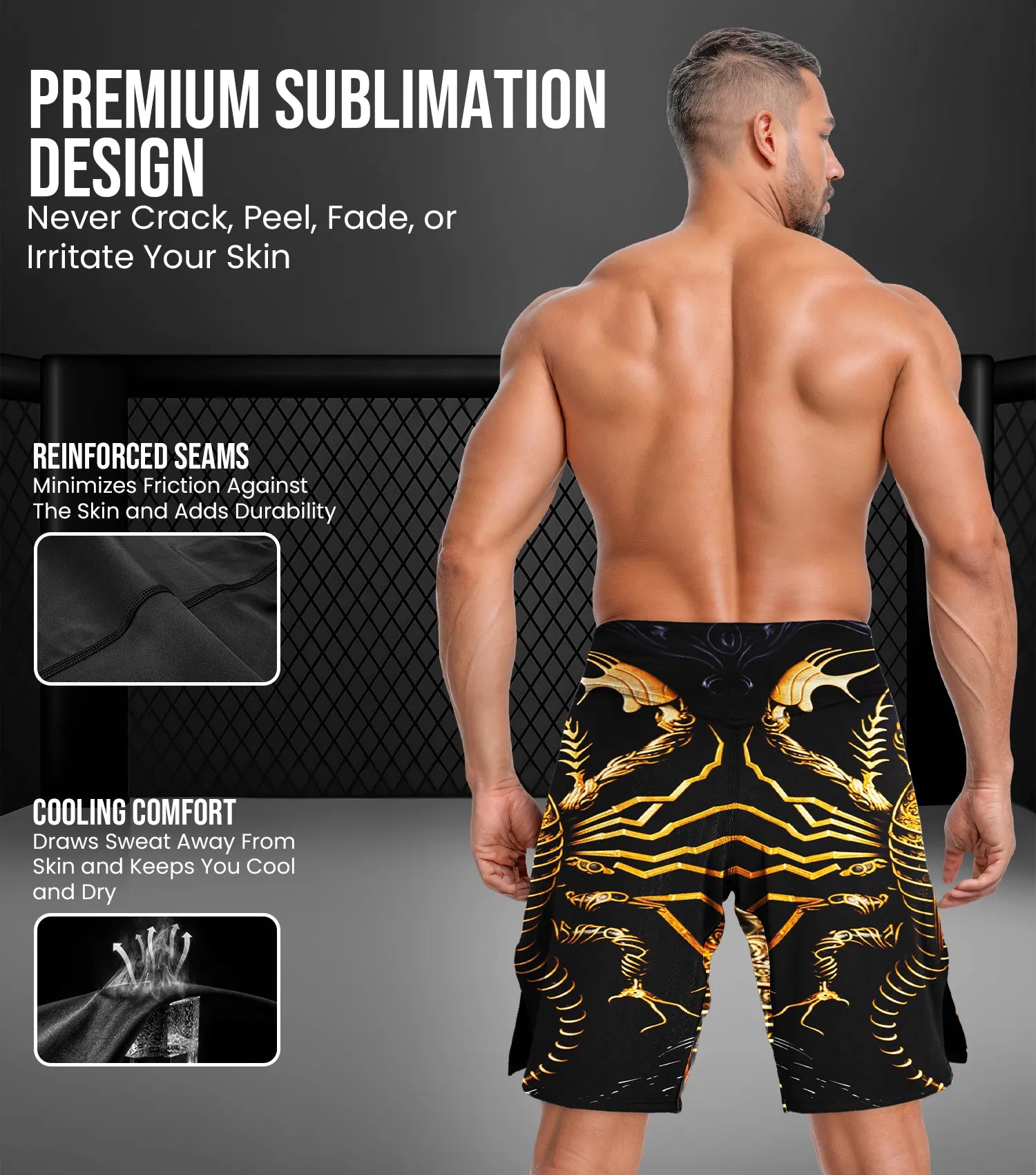 Men's Pro MMA Shorts