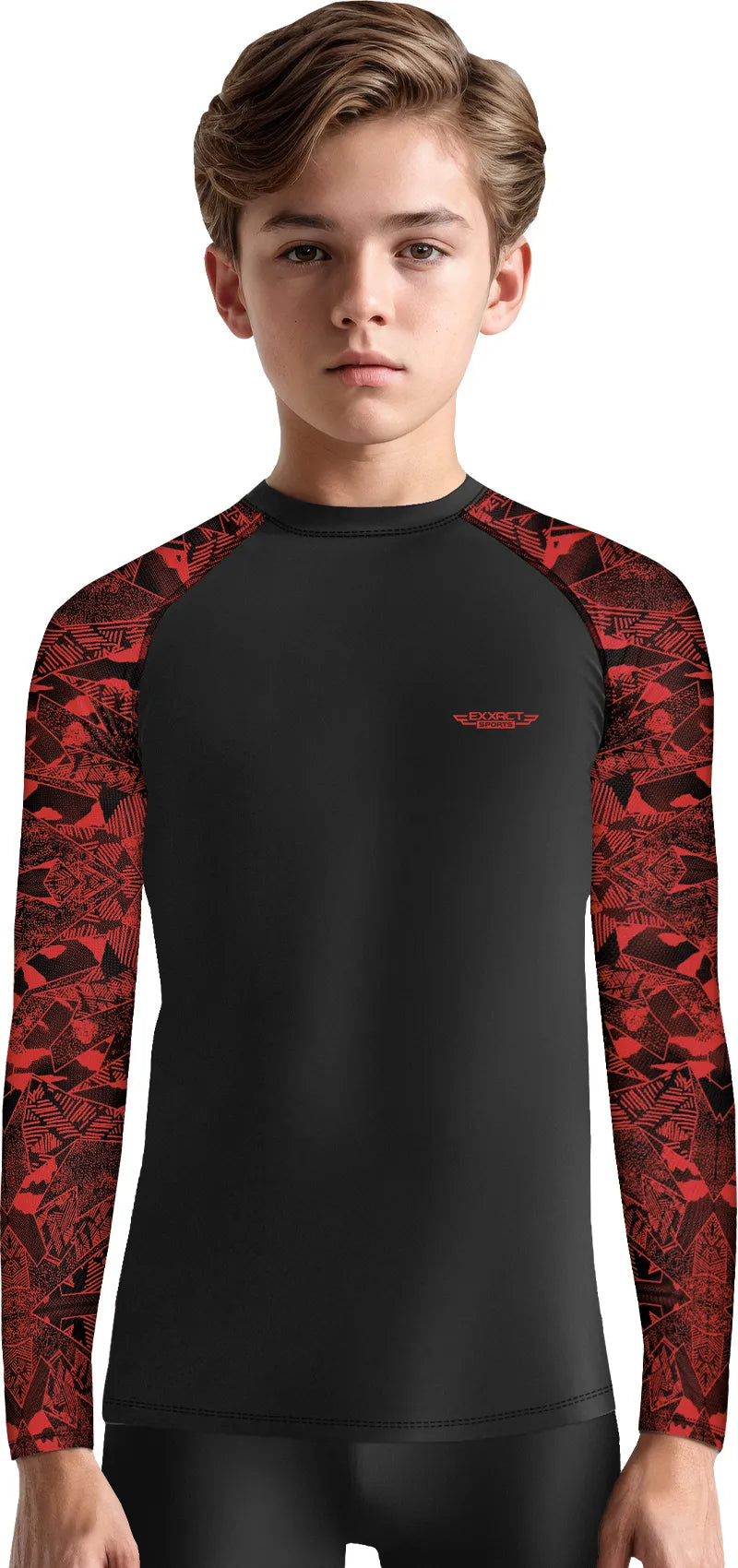 BJJ Rash Guard Kids Long Sleeve Youth| Exxact Sports