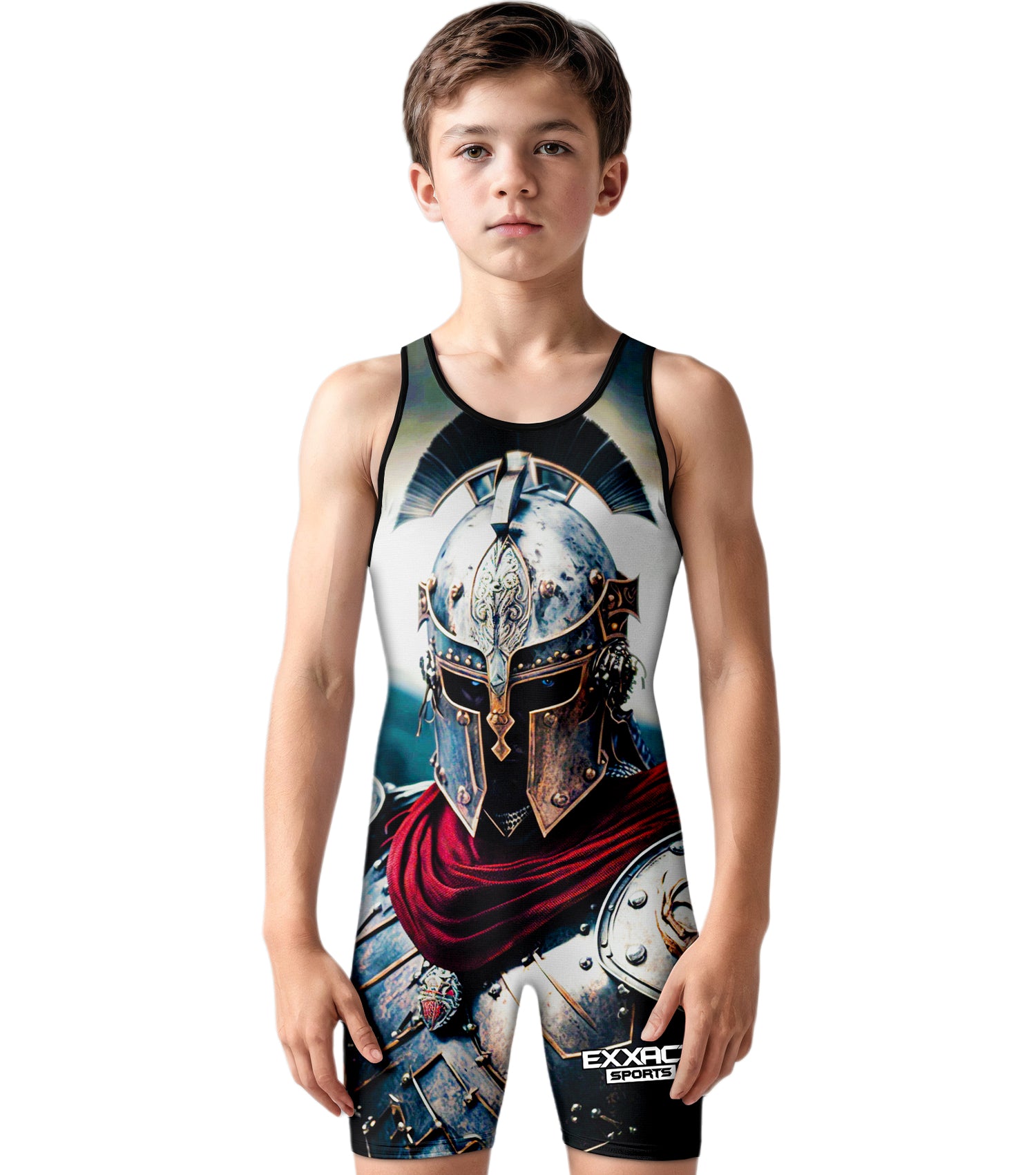 Boys Youth Sublimated Wrestling Singlets Gladiator