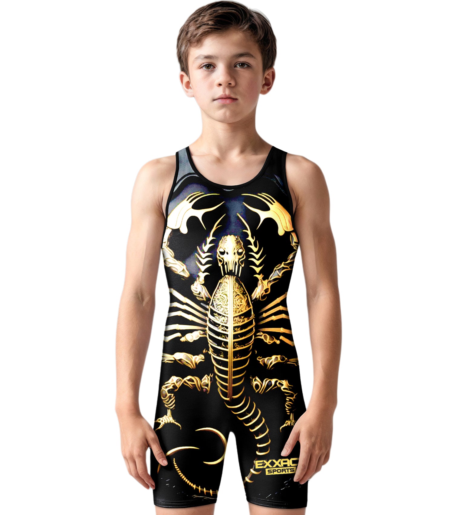 Youth Sublimated Wrestling Singlets 